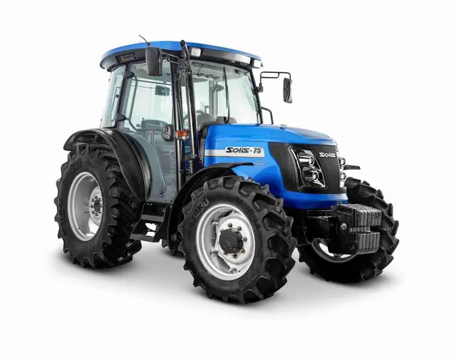 Solis 75 je traktor kategorije II, sa snagom motora od 75 konjskih snaga, četiri cilindra i radnom zapreminom od 3707 cm³.